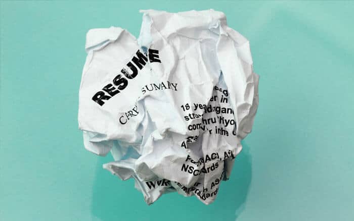 Resume tips 112014 | elite executive Crushed resume paper